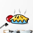 thumbnail image 1 of Apple Pie Wall Decal Sticker by Wallmonkeys Vinyl Peel and Stick Graphic for Girls (48 in W x 33 in H), 1 of 4