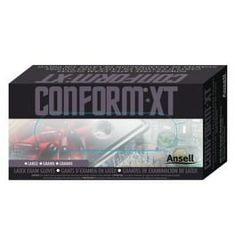 Conform Natural Rubber Latex Gloves, 5 mil, X-Large, 100/Box Conform Natural Rubber Latex Gloves, 5 mil, X-Large, 100/Box