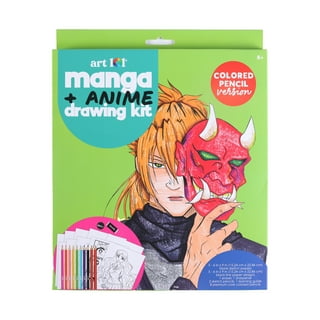  Made By Me Manga Artist Set, How to Draw Anime, Create 2 Comic  Books, Great Gifts for Anime Enthusiasts, Awesome Art Kit, Drawing Kit Arts  & Crafts for Kids, Great Addition