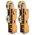 thumbnail image 3 of 2 Pcs Guide-Roule de Porte Coulissante Roues Roulement Roue en Acier Ensemble Roue et Axe, 3 of 8