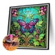 thumbnail image 5 of Pintura de diamante 5D DIY, kit de manualidades de mariposa con forma especial parcial, 30x30cm, 5 of 9