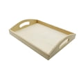 thumbnail image 4 of 6 Pack: 13" Wooden Tray by Make Market, 4 of 5