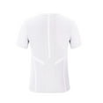 thumbnail image 6 of ZCFZJW Mens Summer T-Shirts Short Sleeve Cotton UPF 50+ Lightweight Moisture Wicking Cooling Casual Crew Neck Basic Tee Shirts White M, 6 of 7