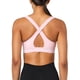 thumbnail image 2 of Top Deportivo Under Armour Mujer Cruzado Impacto Medio Rosa S, 2 of 3
