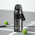 thumbnail image 1 of Summer Outdoor Large Capacity Sports Kettle With Straw High Temperature Proof Two Drinking Form One Click Lid Opening, 1 of 6