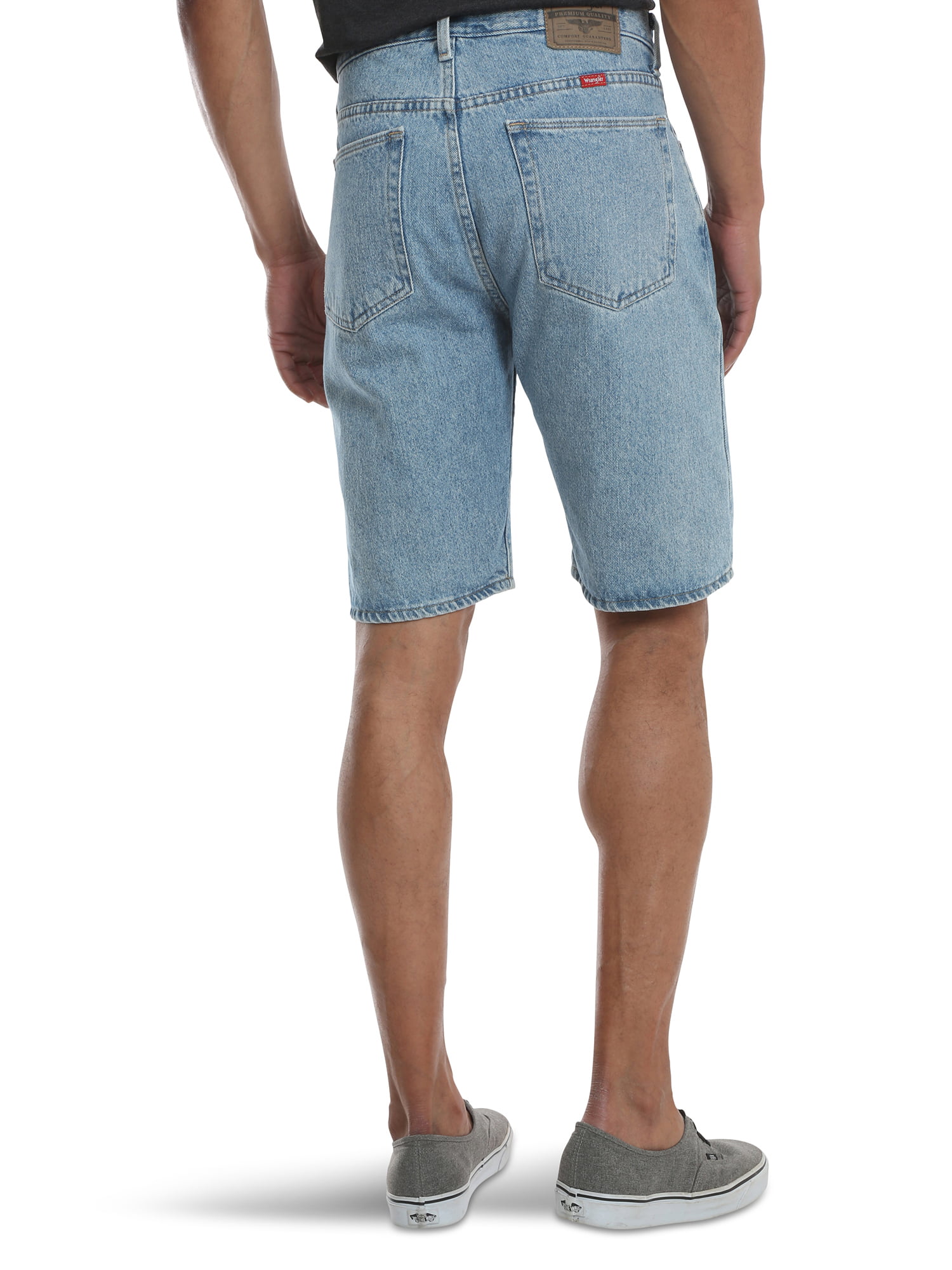 Wrangler Men's 5 Pocket Denim Short, Relaxed Fit 