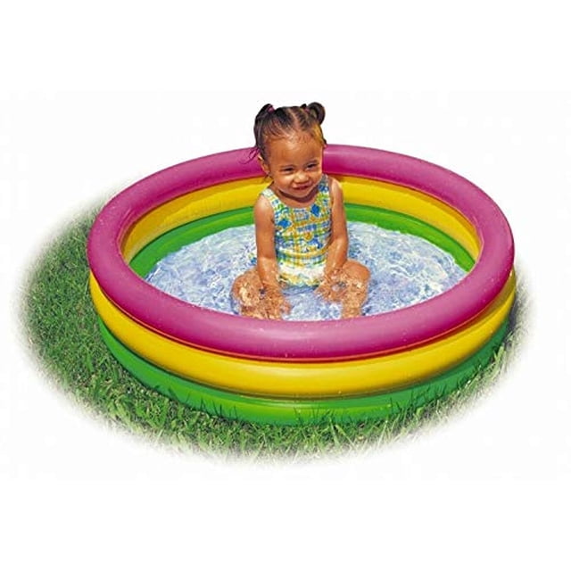 Intex Piscina Colorida Inflable Sunset Glow de 2.8ft x 10in (Paquete de 2) Intex Intex