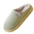 thumbnail image 5 of Kilaqueen Slippers for Women Fuzzy Cozy Non-Slip Memory Foam Slippers Comfortable Breathable Warm Soft Soled Indoor Outdoor Slippers, 5 of 5