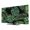 Black, Green, Sage, variant on Tropical Plant TV Cover for 24 Inch Screen,Stretch Fabric Dustproof TV Display Protector,Summer Pastoral Nature Palm Monstera Leaf Elastic Slipcover Monitor Cover for Indoor Computer 20.9"x11.8"