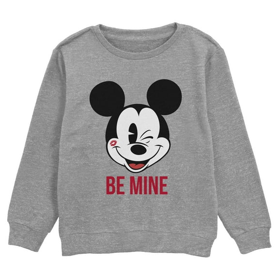 Boy's Mickey & Friends Be Mine Kiss  Sweatshirt