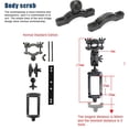 thumbnail image 3 of sweethay Car Phone Holder 360 Degree Cars Bracket Rack Wear-resistant Rearview Extension Lightweight Portable Mirror for Auto Accessories Type3 NO3 sweethay VI011355-00, 3 of 6