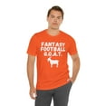 thumbnail image 6 of Funny Fantasy Football GOAT Shirt, Funny Fantasy Football Guru T-Shirt, 6 of 12