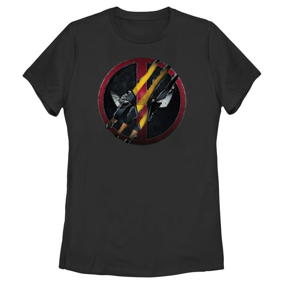 Women's Marvel: Deadpool & Wolverine Claw Symbol Graphic T-Shirt