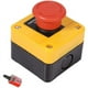 thumbnail image 1 of Pulsador de parada de emergencia - 22mm Pulsador de parada de emergencia tipo seta rojo 660V 10A Con destornillador Phillips., 1 of 5