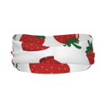 thumbnail image 2 of Yiaed Hand Drawn Strawberry Print Sports Headbands,Moisture Wicking Workout Headband, Sweatband Headbands for Running,Cycling for Women and Men, 2 of 8