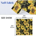 thumbnail image 7 of GZHJMY Watercolor Sunflowers Cloth Napkins Washable Napkin for Dinner Table Decorative for Home Dinner Restaurant Parties 20 Inch 4 Pack Decorative Washcloths, 7 of 7