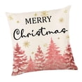thumbnail image 3 of Funda de almohada navideña, funda de cojín navideña, decoración navideña, almohada para sofá Árbol de Navidad, 3 of 9