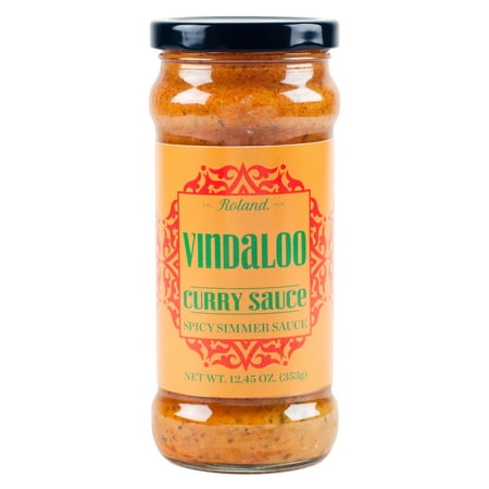 (4 Pack) Roland Vindaloo Curry Sauce, 12.45 Oz