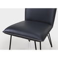 thumbnail image 3 of Modus Furniture Demi Hairpin Leg Modern Dining Chair, Cobalt - Set of 2, 3 of 7