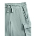 thumbnail image 2 of Wonder Nation Boys Fleece Cargo Shorts, Sizes 4-18, 2 of 3