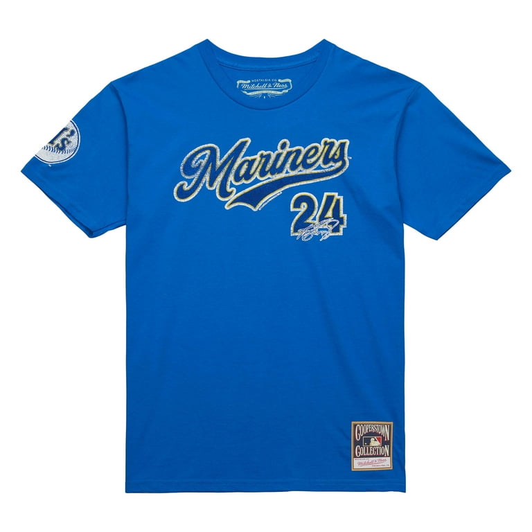 Men's Mitchell & Ness Ken Griffey Jr. Royal Seattle Mariners