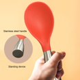 thumbnail image 4 of Lubelski Rice Spoon Ergonomic Design Heat-resistant Stainless Steel Handle Non-stick Rice Serving Spoon Kitchen Tools, 4 of 5
