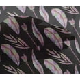 thumbnail image 4 of oneOone Viscose Chiffon Black Fabric Feather Feather Craft Projects Decor Fabric Printed By The Yard 42 Inch Wide, 4 of 4