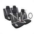 thumbnail image 1 of 13 Pieces Zebra Trim Combo Kit Low Back Seat Cover, 1 of 1