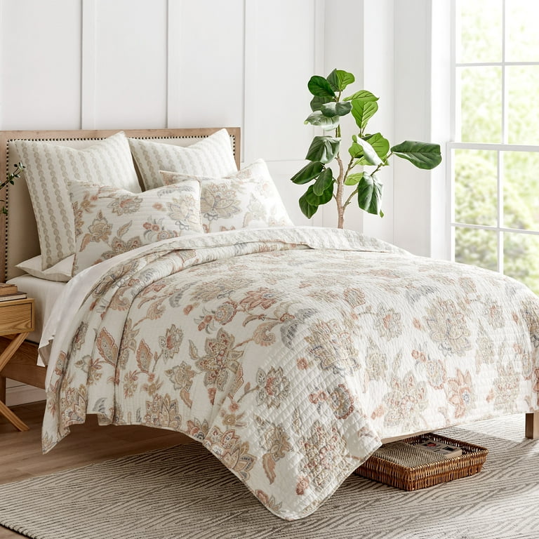 Levtex Home - Selesta Blush Quilt Set - Full/Queen Quilt and