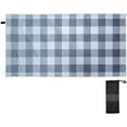 thumbnail image 2 of SKYSONIC 30"x60" Beach Towel with Travel Bag, Cowboy Plaid Oversized Sand Free Camping Towel Quick Dry Pool Bath Sport Towels, 2 of 7