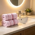 thumbnail image 6 of Naittoop 4 Pack Cotton Hand Towels for Bathroom,Soft Absorbent Decorative Hand Towel Set for Bathroom,Kitchen,Beauty,Spa,Gym,Household face Towel,Highly Absorbent Towels,13x28.7 in Pink, 6 of 6