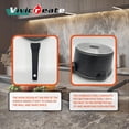 thumbnail image 6 of Vivicreate 7 inch Cast Aluminum Stock Pot with Lid – Marble Nonstick Coating, Rubber-Coated Handle, Stainless Steel Bottom, Dishwasher Safe Cookware, 6 of 6