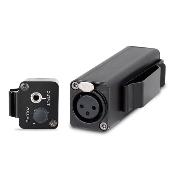 Amplificateur, amplificateur Portable Intra-Auriculaire Convertisseur Xlr vers Convertisseur et Création de Bande de Jeu 3,5mm Audio Oreille Amplificateur Portable Oreille Xlr vers 3,5mm et Bande de Jeu Dsfen
