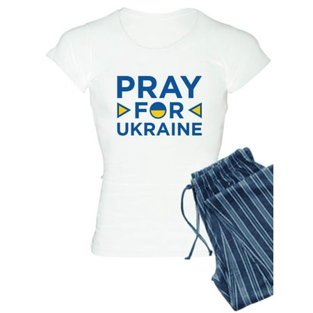 

CafePress - Pray For Ukraine - Women s Light Pajamas