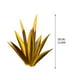 thumbnail image 3 of Xihbxyly Escultura de Planta de Tequila de Hierro, Diseño Único Artesanal, Estilo Agave con Detalles En Azul, Elegante Decoración para Jardín, Uso Interior y Exterior, 35 Cm de Altura, Arte Personali, 3 of 4