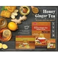 Pocas Honey Ginger Tea, Soursop, 12.7 Ounce, 20 Bags (Pack of 2