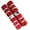 Red, variant on SPRING PARK 1 Pair Aluminum Alloy Pegs Bike Cycling Bicycle Rear Stunt Foot Pegs Socles Pedals