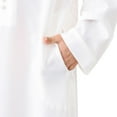 thumbnail image 5 of Kids Thobe for Muslim Boys 𝐈slamic Clothing Long Sleeve Kaftan Arabic Dress Boys Muslim Prayer Dress Ramadan Eid Outfit, 5 of 9