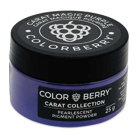 Colorberry Carat Collection Dry Resin Pigment - Magic Purple, 25 g, Jar