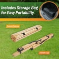 thumbnail image 5 of Wakeman Outdoors Portable Camping Table - Small Folding Table, Natural Wood, 5 of 8