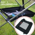 thumbnail image 4 of mmirethe Panier Suspendu de Rangement pour Table Pliante d'Extérieur Support Polyvalent Sac de Camping Filet de Finition pour Chaise Cintre de Table de Pique-Nique Panier de Rangement Noir, 4 of 6