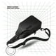thumbnail image 3 of Paquete De Pecho Al Aire Para Hombres, Mochila Ligera Negra Transpirable Para Viajes, 3 of 7