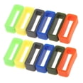 thumbnail image 2 of 12 piezas de correas de reloj de goma de colores con hebilla de seguridad de 10-22 mm, 2 of 9