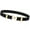 Black, variant on Comfortable Kids Elastic Waistband Flexible Metal Hook Buckles Stretch Waist Belt