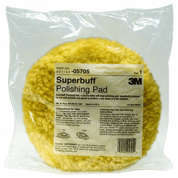 3M Automotive 5705 9" 3M Superbuff Polishing Pad