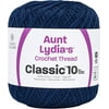 Aunt Lydia's Classic Crochet Thread Size 10-Navy