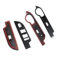 thumbnail image 4 of 4pcs Door Armrest Panel Frame Interior Decoration Fit for Toyota Rush 2019, 4 of 9