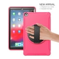 thumbnail image 5 of Dteck Case For Samsung Galaxy Tab A 10.1 SM-T510 (2019 Released),Shockproof Three-Layer Heavy Duty Protector Rubber Hybrid Hard Kickstand Cover (no built-in Screen Protector) 10.1 inches,Rose, 5 of 6
