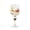 #04 (Reindeer Pattern), variant on Handcrafted Crystal Wine Glasses for Red and White Wine, Multicolor Festive Stemware, 7.2×2.36in, Perfect for Christmas, Housewarmings, and Celebrations