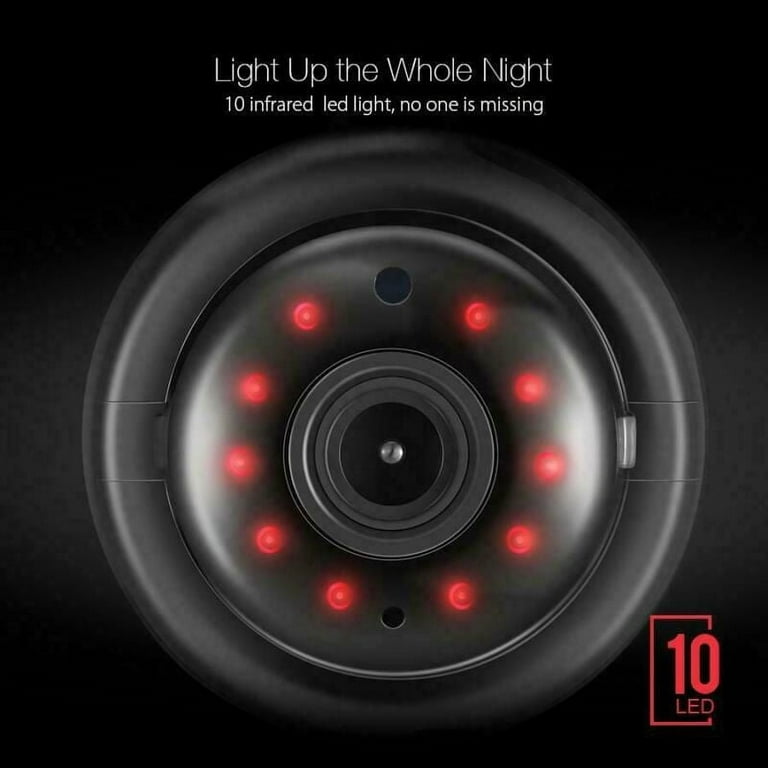 V380 mini monitor hd night vision camera 2025